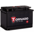 Аккумулятор TORNADO  77 А обрат. поляр=