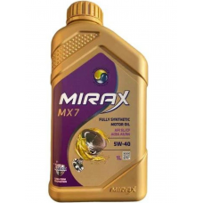MIRAX  MX7   5w40  SL, A3/B4 синтетика 1л (мотор.масло)
