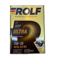 ROLF  ULTRA  5w30  A3/B4, SL/CF синтетика 4л (мотор.масло)