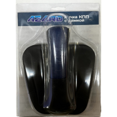 Ручка КПП ВАЗ 2110-12 синяя с рамкой