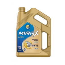 MIRAX MX5  10w40  SL, A3/B4 полусинтетика 4л (мотор.масло)=