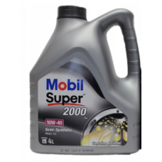 Mobil Super 2000 10w40 полусинтетика 4л  (мотор.масло)=