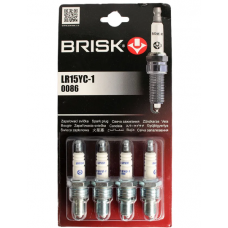 Свеча BRISK RR15YC-1 1437 (замен 0070)  компл 4штуки