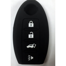 Чехол для выкидного ключа Nissan -02 4 кнопки силикон
