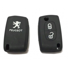Чехол для выкидного ключа Peugeot -02 силикон