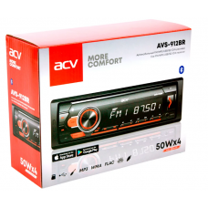 Автомагнитола ACV AVS-912BR красная подсв. 4х45Вт