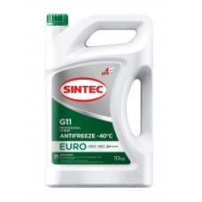 Антифриз SINTEC Euro G-11 10кг зеленый