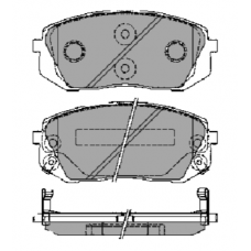 .31768 Колодки тормоз. дисков.  Allied Nippon