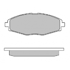 .ADR290211 Колодки тормоз. дисков ADR Дэу Ланос, Матиз (0486)