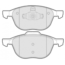 .BP001321 Колодки тормоз. дисков BESTPARTS (01323)