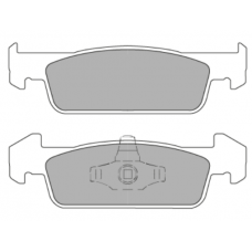 .BP001341 Колодки тормоз. дисков BESTPARTS (02223)