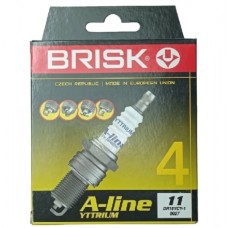 Свеча BRISK  A-LINE А-11  DR15YCY-1 0027  инжект 16-клап,иномарки компл 4штуки