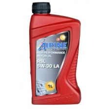 ALPINE  RSL  5w30 LA  C2/C3, SN нс-синтетика 1л (мотор.масло)