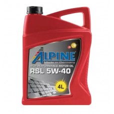 ALPINE  RSL  5w30 LA  C2/C3, SN нс-синтетика 4л (мотор.масло)