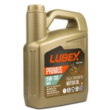 LUBEX  PRIMUS  MV  5w30  A3/B4, SN синтетика 4л (мотор. масло)