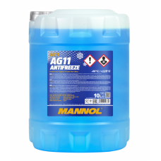 4011 MANNOL Антифриз AG11 Longterm (-40*)  10л синий