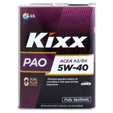 Масло  KIXX   PAO 5w40  SN/CF A3/B4 синтетика 4л