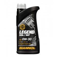 7730 MANNOL Legend 0w30  504/507 синтетика  1л (мотор.масло)