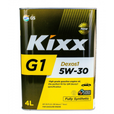 Масло  KIXX  G1 5w30  Dexos1 Gen2 SN Plus, GF-5 синтетика 4л