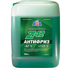 Антифриз AGA -40*  G-12++ 10кг зеленый 050z