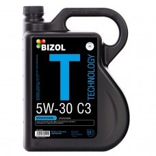 85121 BIZOL  Technology  5w30 C3,SN  нс-синтетика 5л (мотор.масло) 