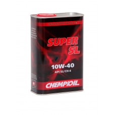 9502 CHEMPIOIL Super SL 10w40 А3/В3 полусинтетика 1л металл (мотор.масло)