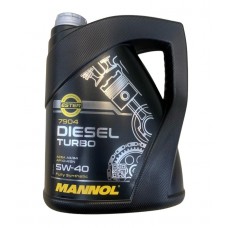 7904 MANNOL Diesel Turbo  5w40 CI-4, SN синтетика  5л (мотор.масло)