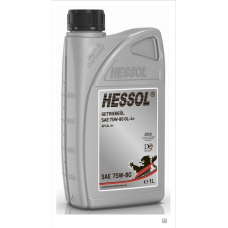 HESSOL 75w80 GL-4+ 1л синтетика (трансм.масло)