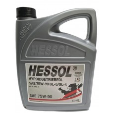 HESSOL 75w90 GL-4/5 4л синтетика (трансм.масло)