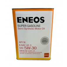 ENEOS  5w30 Gasoline SL полусинтетика 4л (мотор.масло)