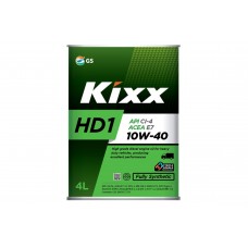 Масло  KIXX  HD1 10w40  CI-4, E7, B4 дизель синтетика  4л