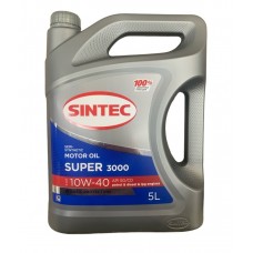 SINTEC Супер 3000 10w40 SG/CD полусинтетика 5л (мотор.масло)=