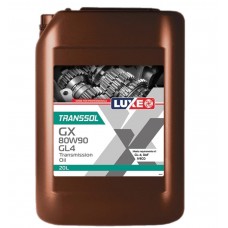 LUXE Transsol GX 80w90 GL-4  20л (трансм.масло)