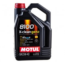 MOTUL 8100 X-Clean  5w40 GEN2 C3, SN cинтетика 5л (мотор. масло)