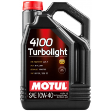 MOTUL 4100 Turbolight 10w40 техносинтез 4л (мотор. масло)=