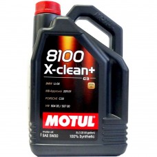 MOTUL 8100 X-Clean Plus 5w30 cинтетика 5л (мотор. масло)