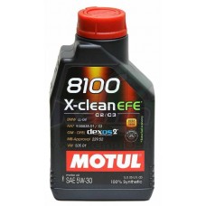 MOTUL 8100 X-Clean EFE 5w30 SN, C2/C3 cинтетика 1л (мотор. масло)