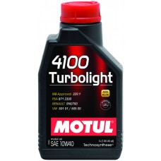 MOTUL 4100 Turbolight 10w40 техносинтез 1л (мотор. масло)