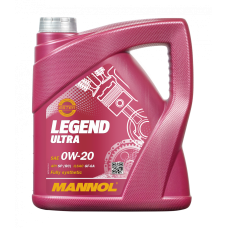7918 MANNOL Legend Ultra 0w20 SN+,GF-5 синтетика  4л (мотор.масло)
