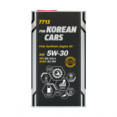 7713 MANNOL for Korean CARS 5w30 SN,GF-5 синтетика 4л (мотор.масло)