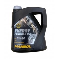 7703 MANNOL Energy Formula PSA 5w30 C2/C3 ,SN/CH-4 синтетика 4л (мотор.масло)