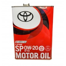 TOYOTA Motor Oil SN/SP/ GF-5  0w20 4л Япония (мотор. масло)