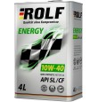 ROLF Energy 10w40 SL/CF полусинтетика 4л (мотор.масло)=