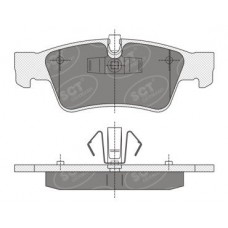 .Колодки тормоз. дисков. SCT SP-353