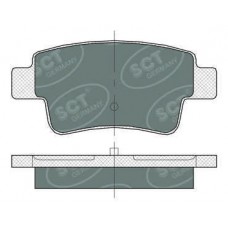 .Колодки тормоз. дисков. SCT SP-378