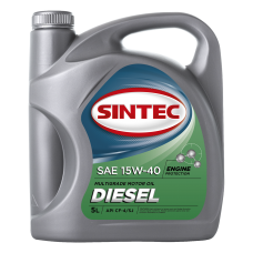 SINTEC DIESEL 15w40 CF-4/SJ турбодизель 5л (мотор.масло) 