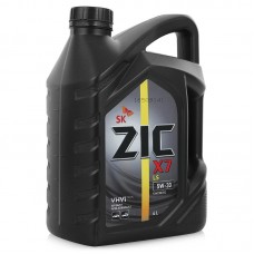 Масло ZIC X7 LS 5w30 бензин синтетика 4л