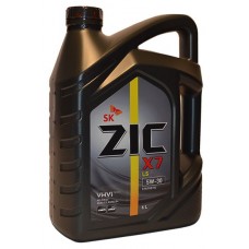 Масло ZIC X7 LS 5w30 бензин синтетика 6л