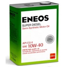 ENEOS 10w40 Diesel CG-4 полусинтетика 4л (мотор.масло)