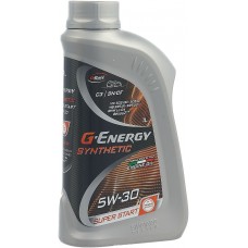 G-ENERGY  Synthetic Super Start 5w30 SN,C3 синтетика 1л (масло мотор)
